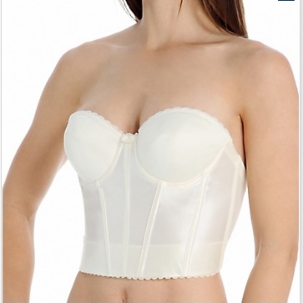 VA BIEN Bustier/Bra Creme NWT~ 38DDD & 40B